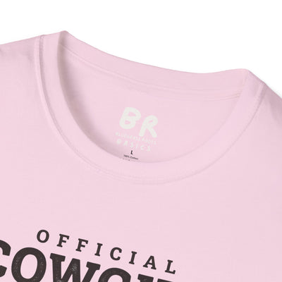 Official Cowgirl Shirt boots tee