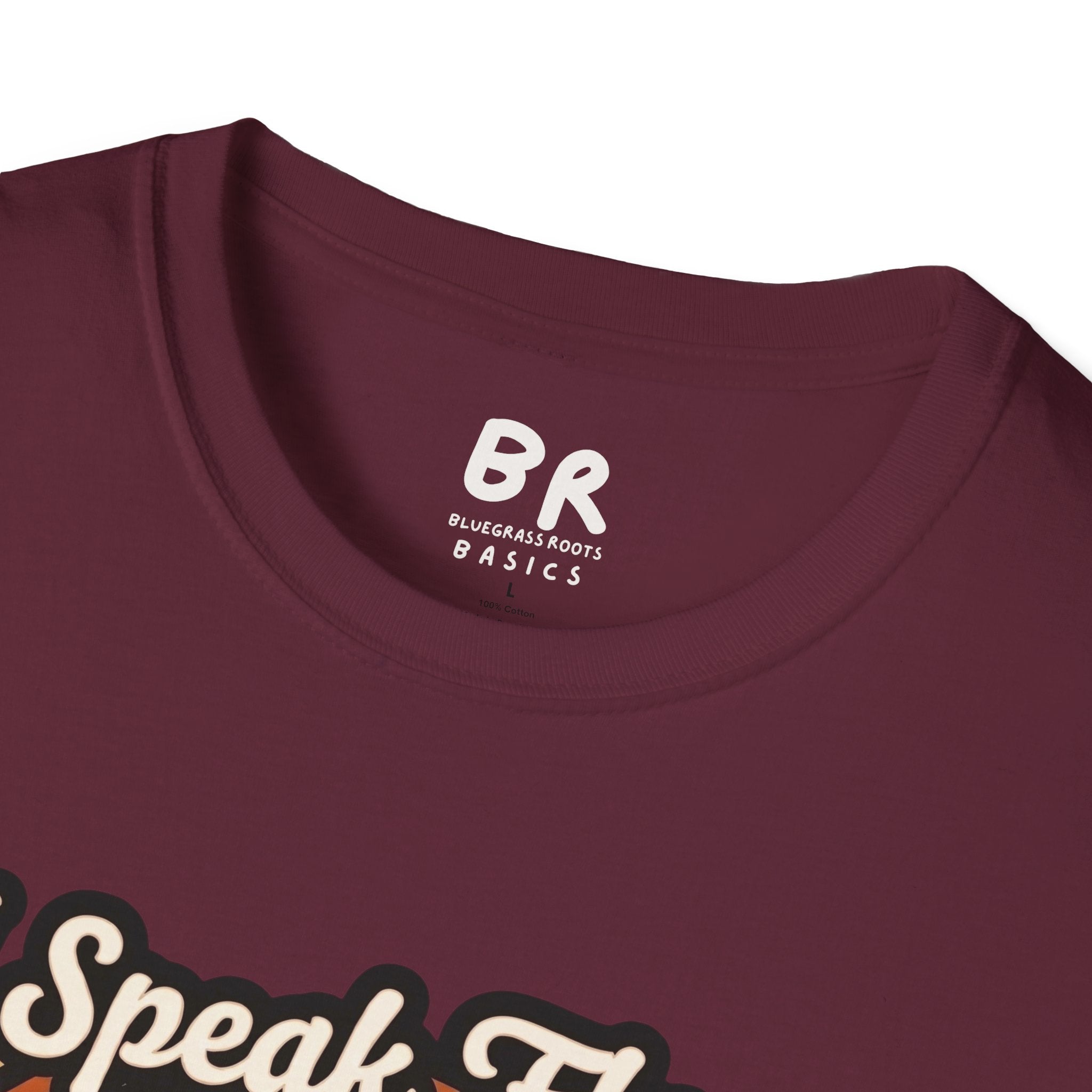 Farmer Shirt — "I Speak Fluent Cow" Funny Cattle Graphic Tee