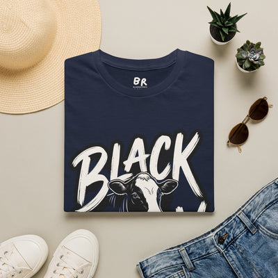Cattle Shirt — "Black Baldy" Bold Cattle Graphic Tee