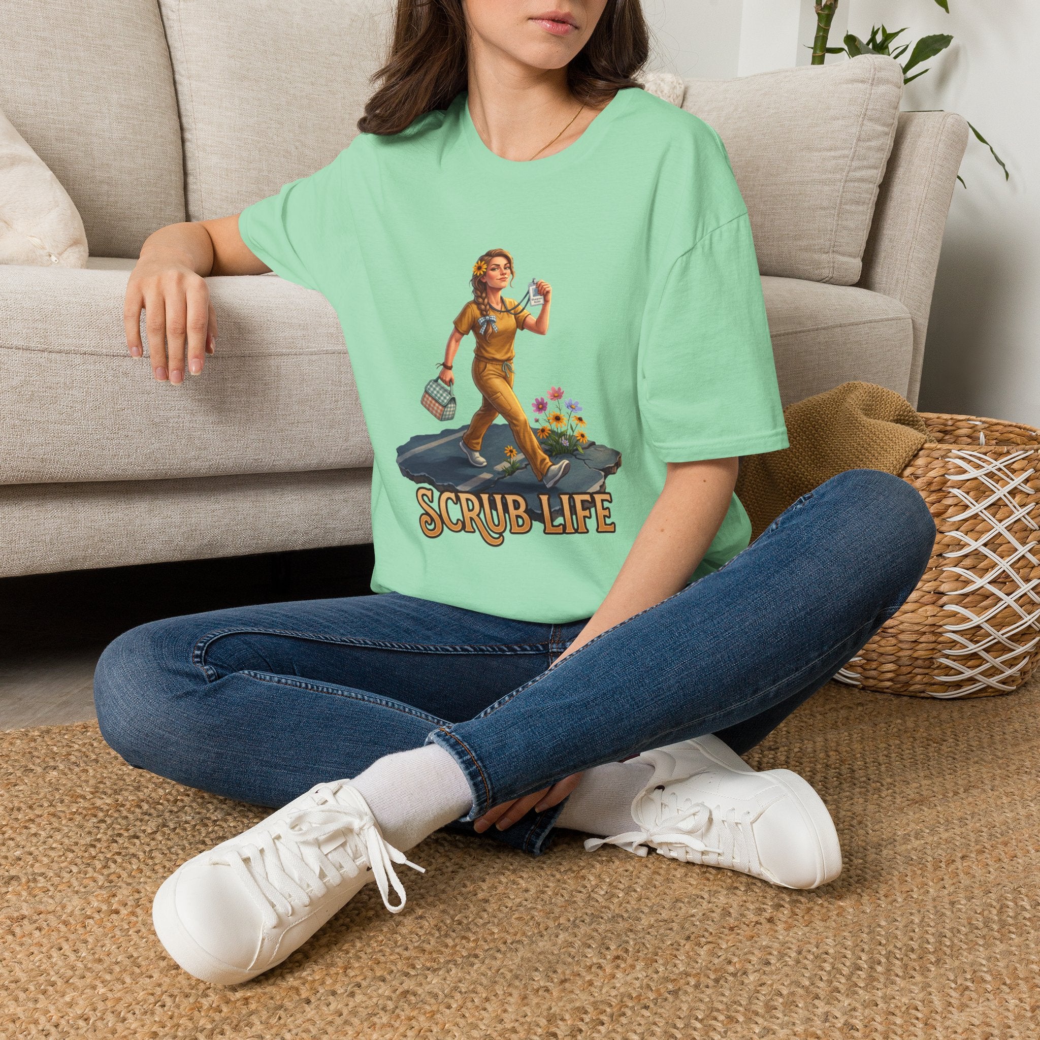 Scrub Life funny nurse shirt