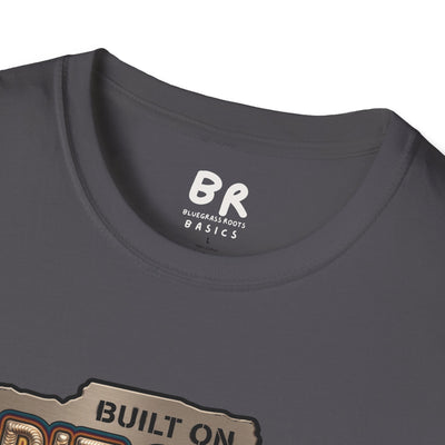 Built on Grit & 6011 welding shirt, Built on Grit & 6011 stick welder design