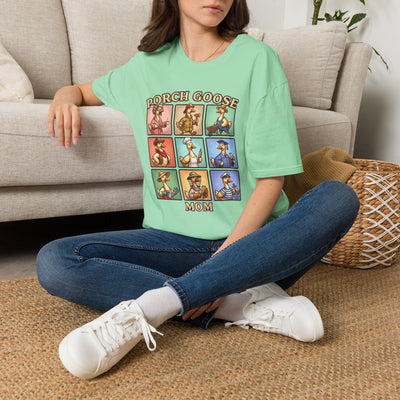 Porch Goose Mom funny goose shirt