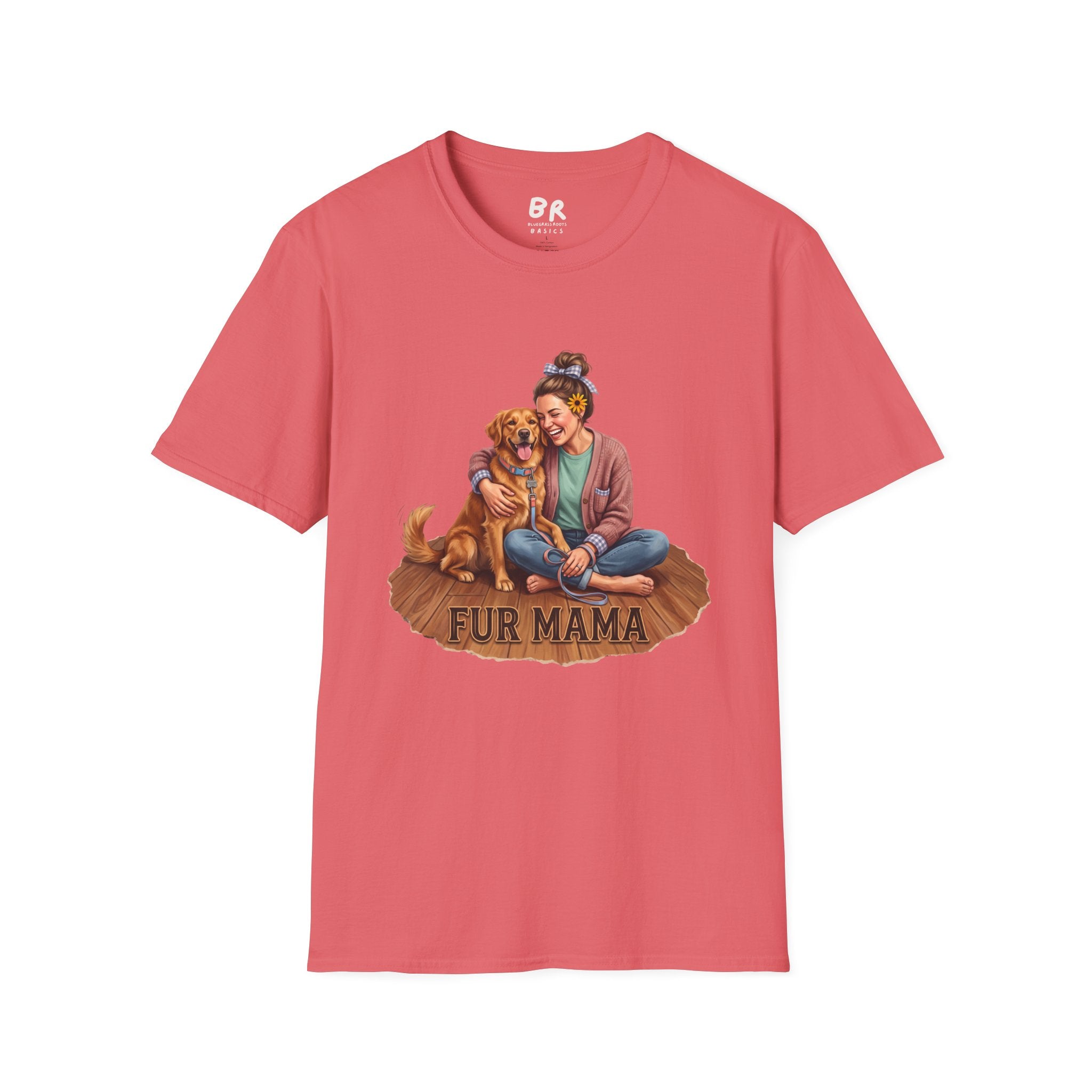 Fur Mama dog mom shirt