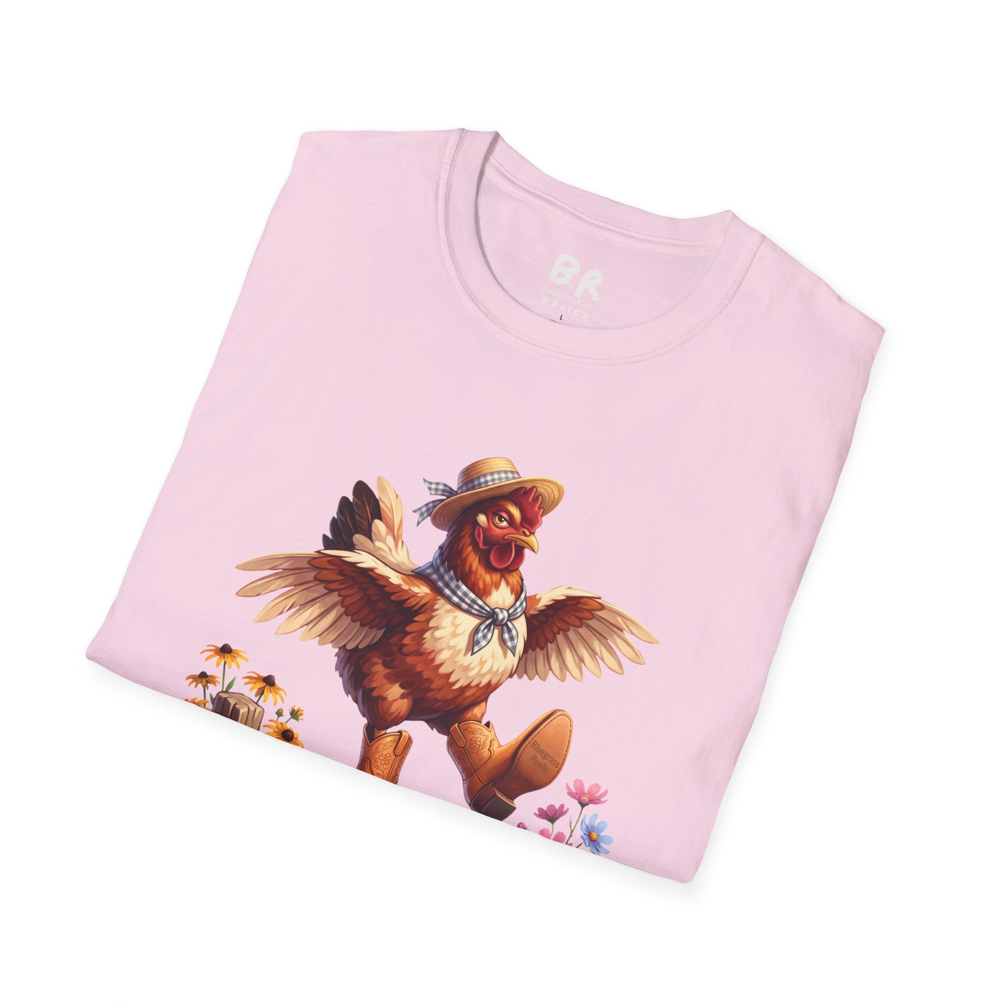 Cluck Around funny chicken shirt