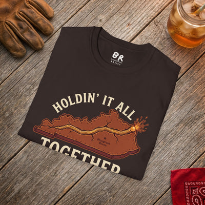 Holdin' It All Together Kentucky shirt, Holdin' It All Together welded Kentucky state design