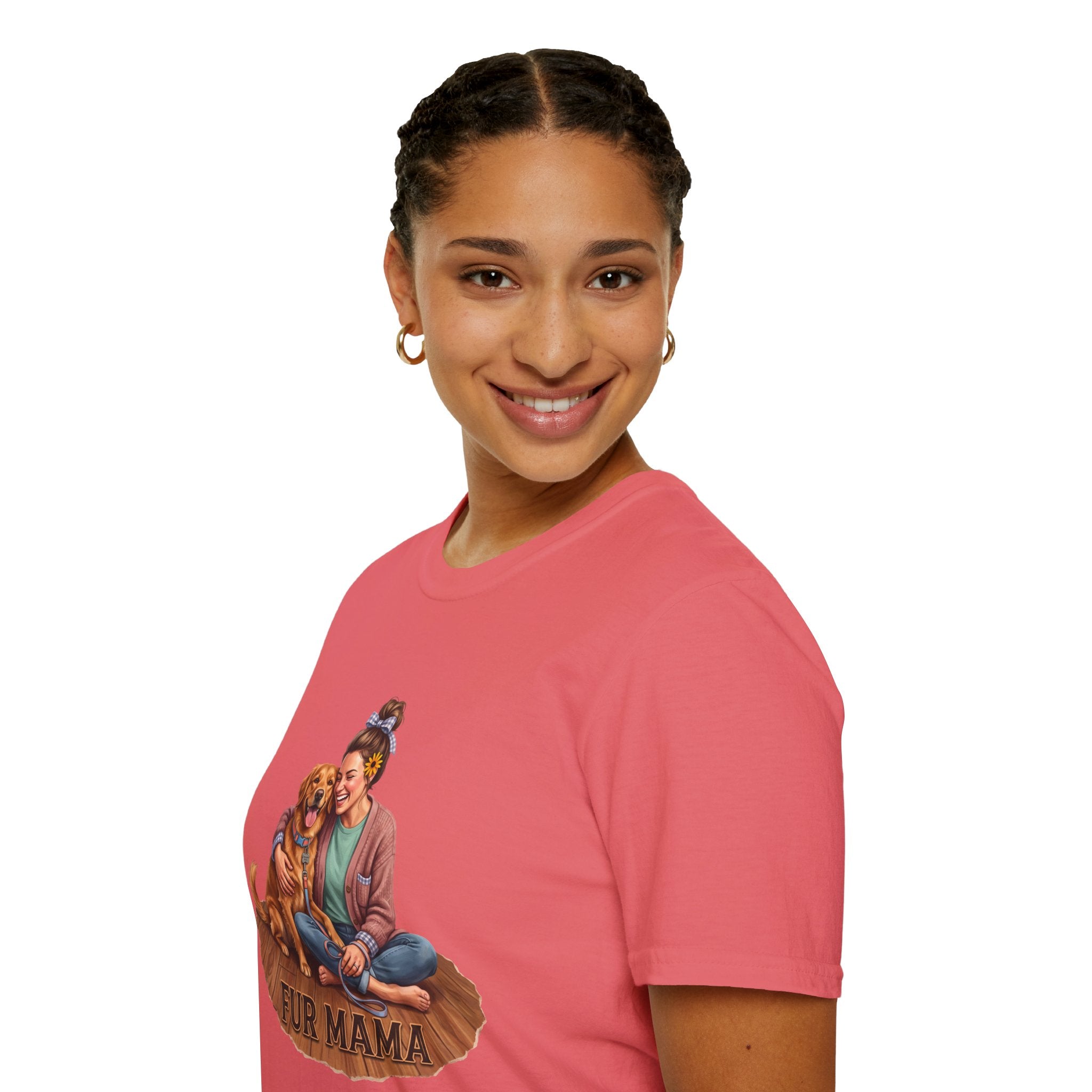 Fur Mama dog mom shirt