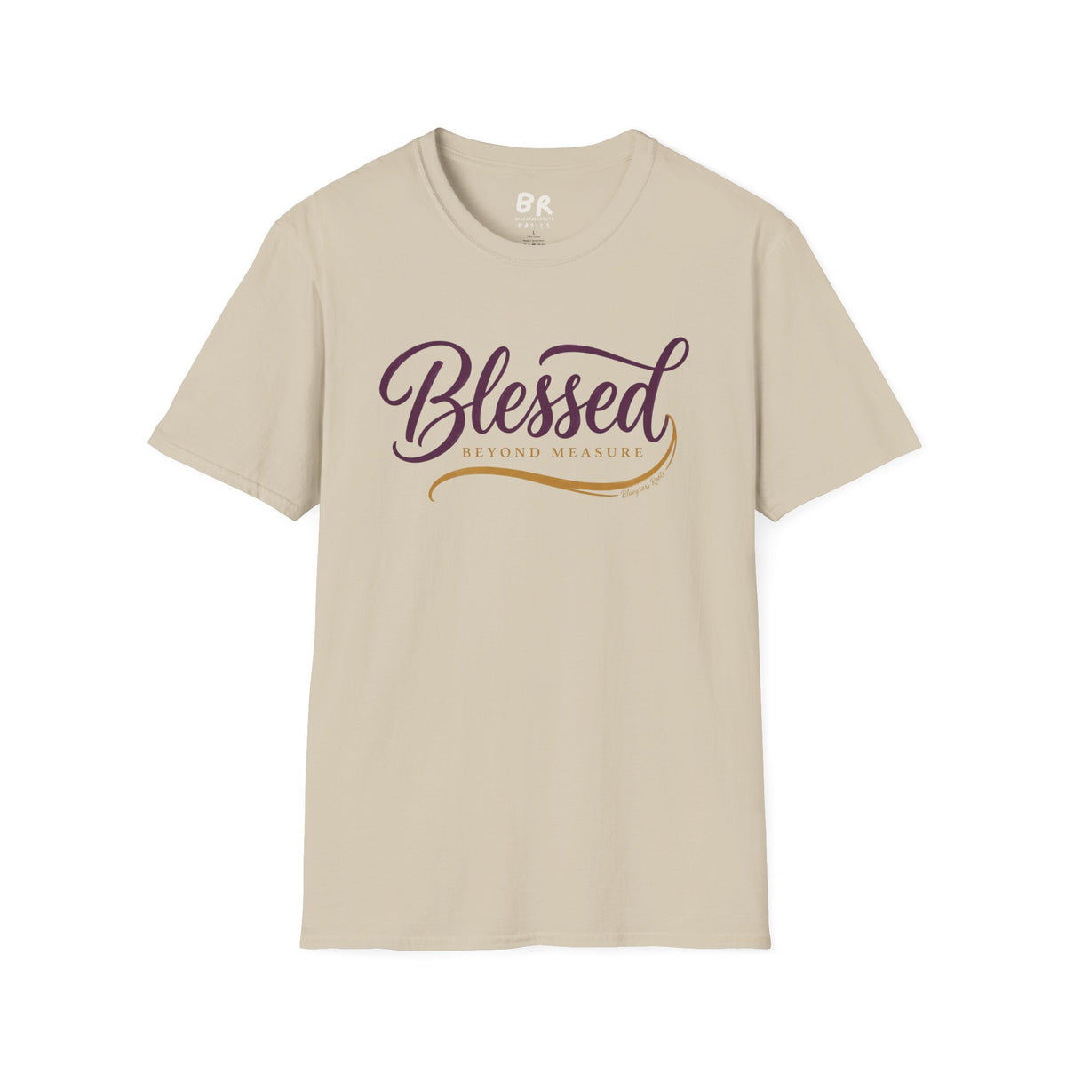Blessed Beyond Measure script shirt