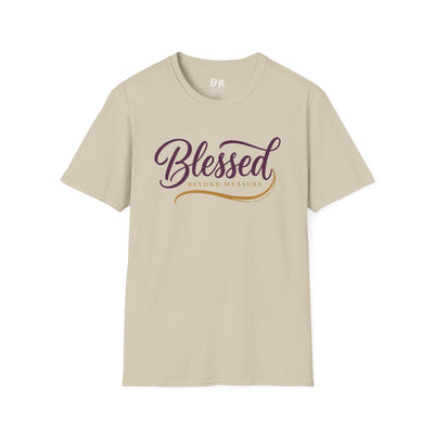 Blessed Beyond Measure script shirt
