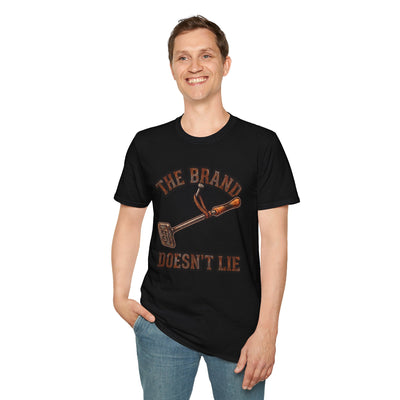 Ranch Shirt — "The Brand Doesn't Lie" Cattle Branding Iron Tee