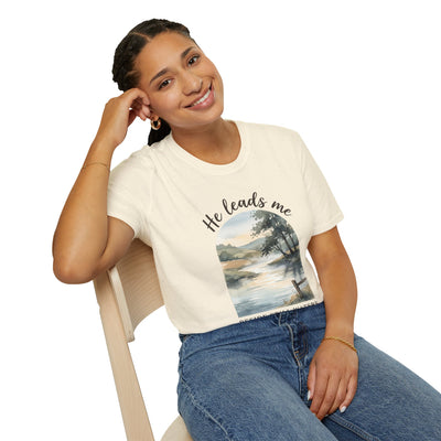 Psalm 23 Still Waters bible verse shirt in S