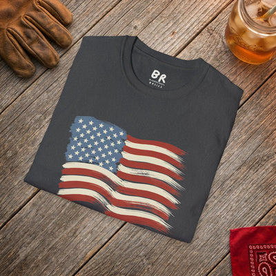 Still Flying american flag shirt