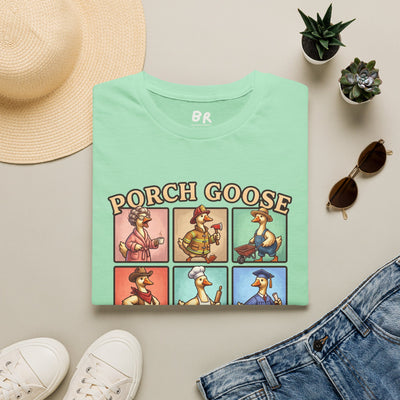 Porch Goose Mom funny goose shirt