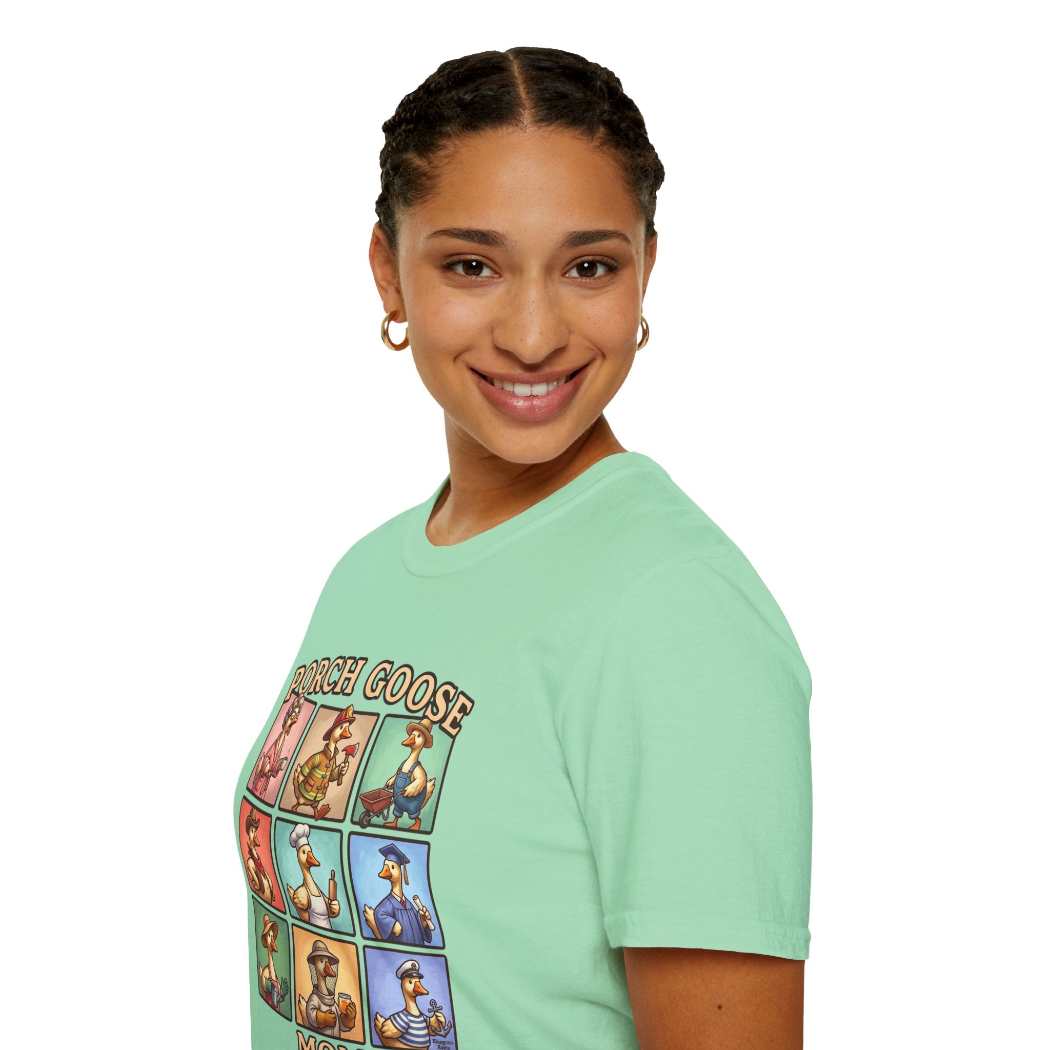 Porch Goose Mom funny goose shirt