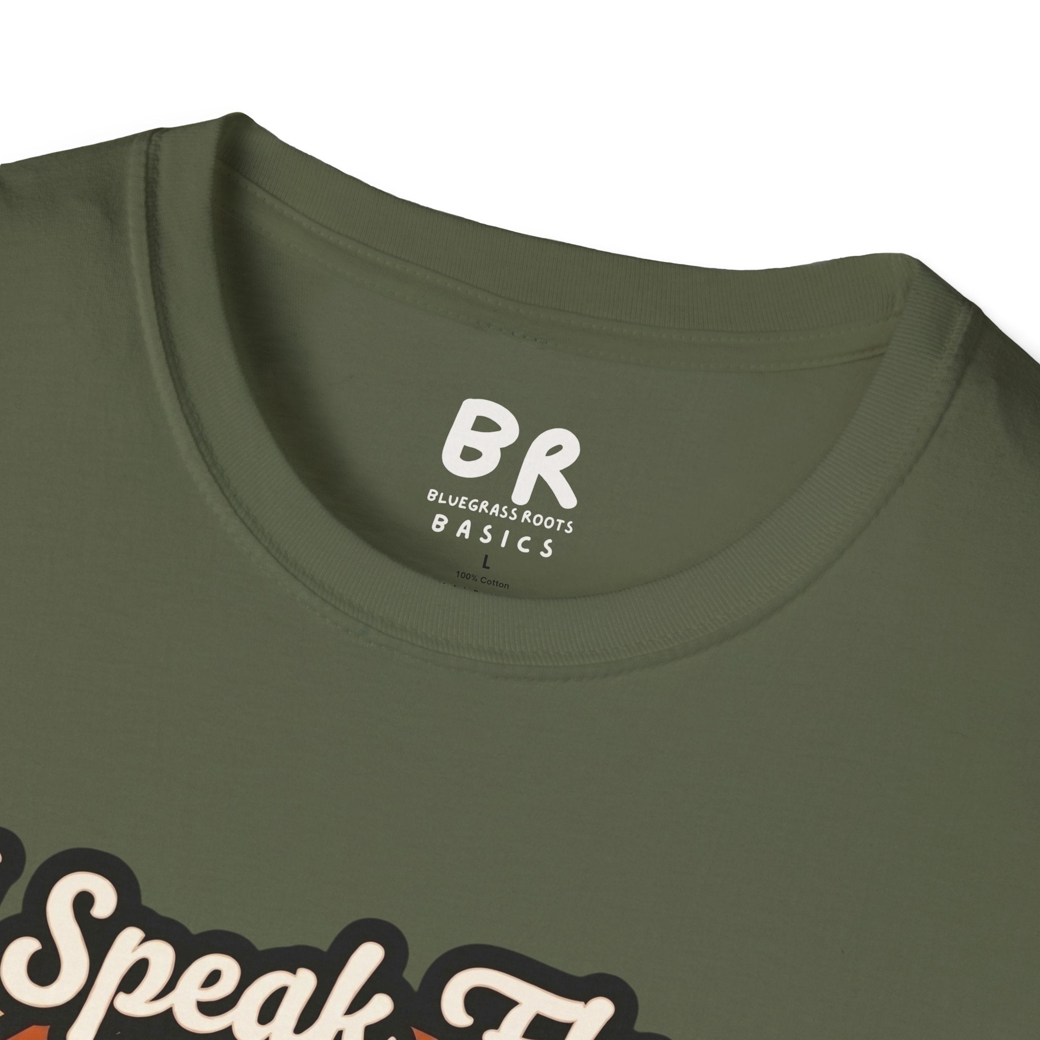 Farmer Shirt — "I Speak Fluent Cow" Funny Cattle Graphic Tee
