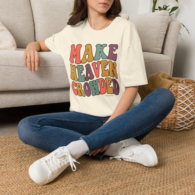 Make Heaven Crowded groovy shirt