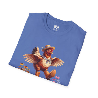 Cluck Around funny chicken shirt