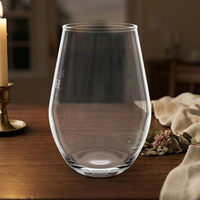 Brunch Wine Glass — brunch wine glass, styled on a table