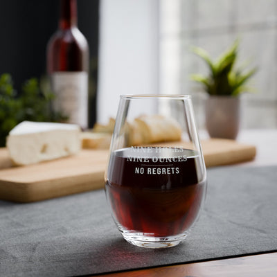 Golf Wine Glass — Nine Holes, Nine Ounces, No Regrets
