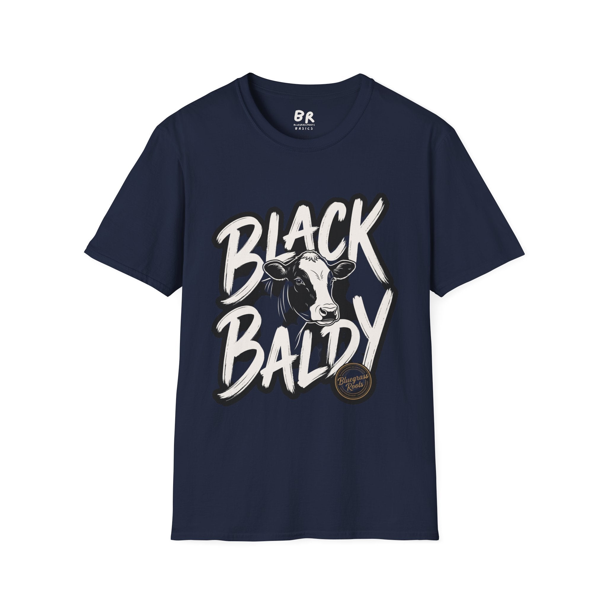 Cattle Shirt — "Black Baldy" Bold Cattle Graphic Tee