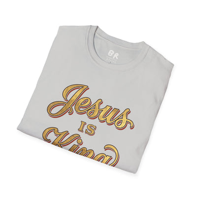 Jesus Is King gold leaf shirt