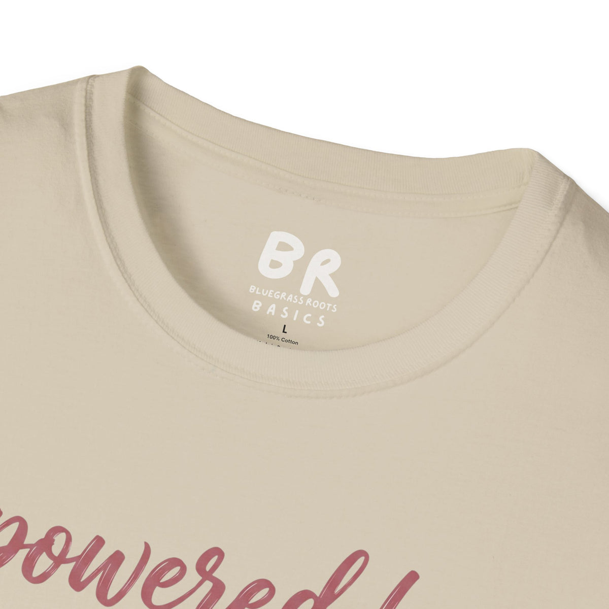 Powered by Prayer varsity shirt