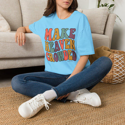 Make Heaven Crowded groovy shirt in S