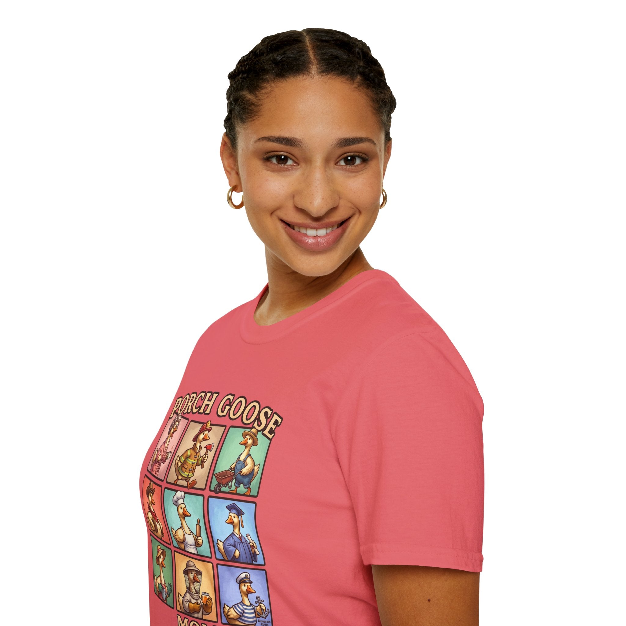 Porch Goose Mom funny goose shirt
