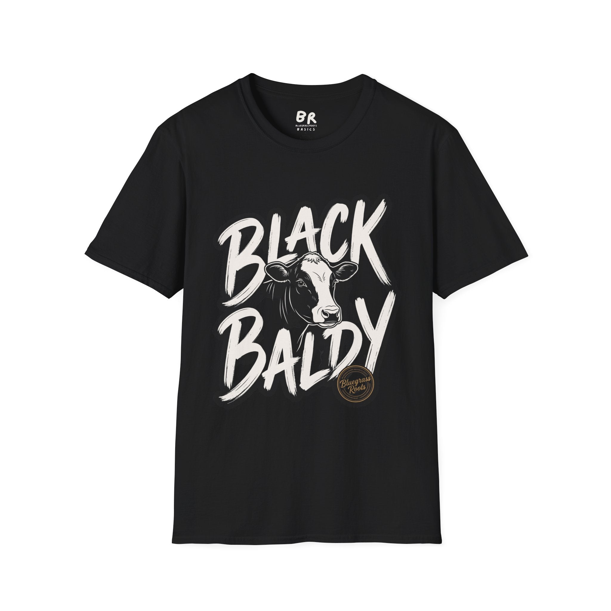 Cattle Shirt — "Black Baldy" Bold Cattle Graphic Tee