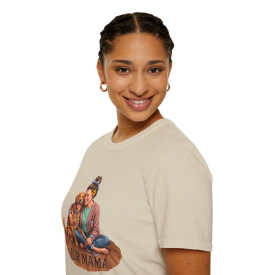 Fur Mama dog mom shirt