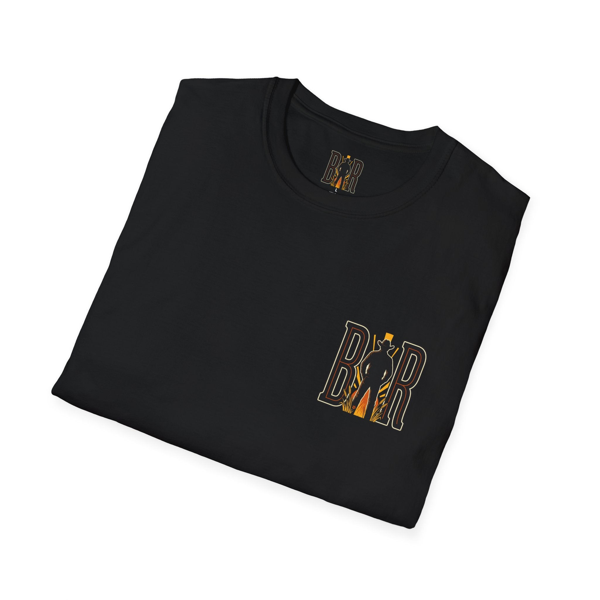 Bluegrass Roots | "I'm Outstanding in My Field" Cowboy Silhouette Graphic Tee