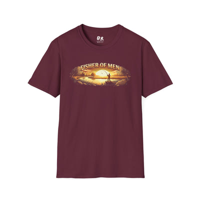 Fisher of Men jesus shirt for men, Fisher of Men angler sunset design