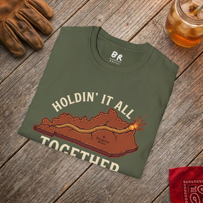 Holdin' It All Together Kentucky shirt, Holdin' It All Together welded Kentucky state design