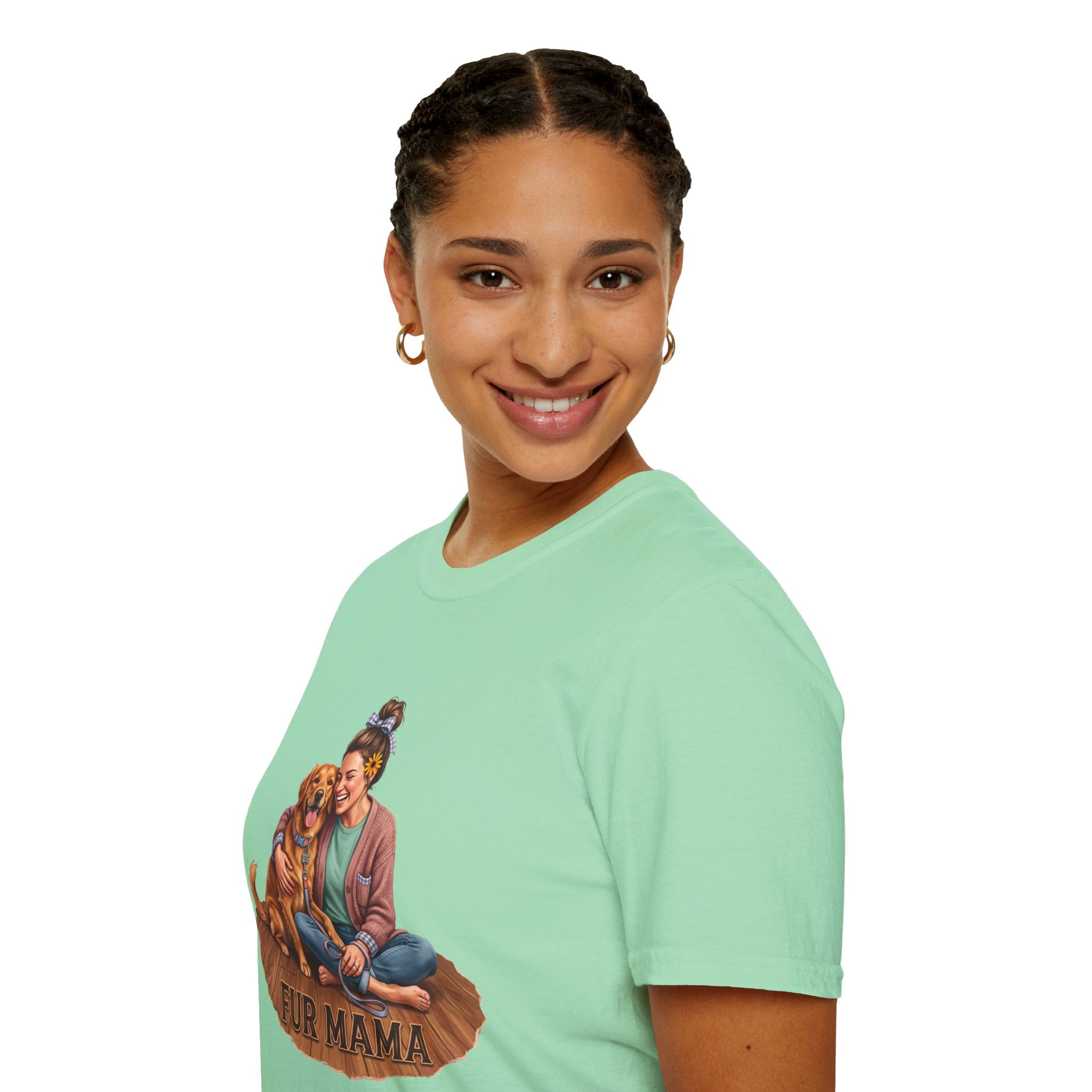 Fur Mama dog mom shirt