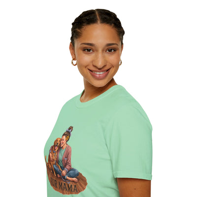 Fur Mama dog mom shirt
