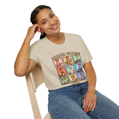 Porch Goose Mom funny goose shirt