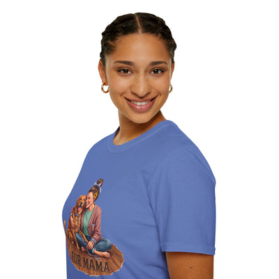 Fur Mama dog mom shirt