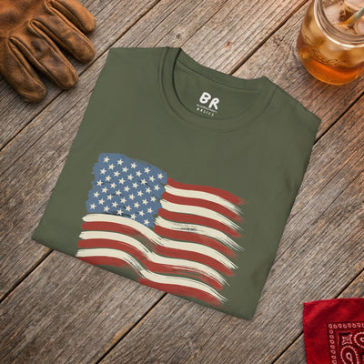 Still Flying american flag shirt