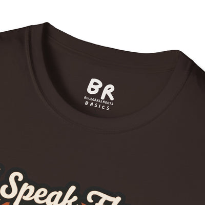 Farmer Shirt — "I Speak Fluent Cow" Funny Cattle Graphic Tee