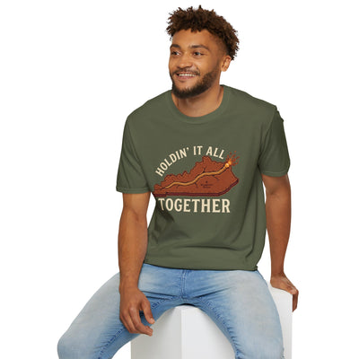 Holdin' It All Together Kentucky shirt, Holdin' It All Together welded Kentucky state design