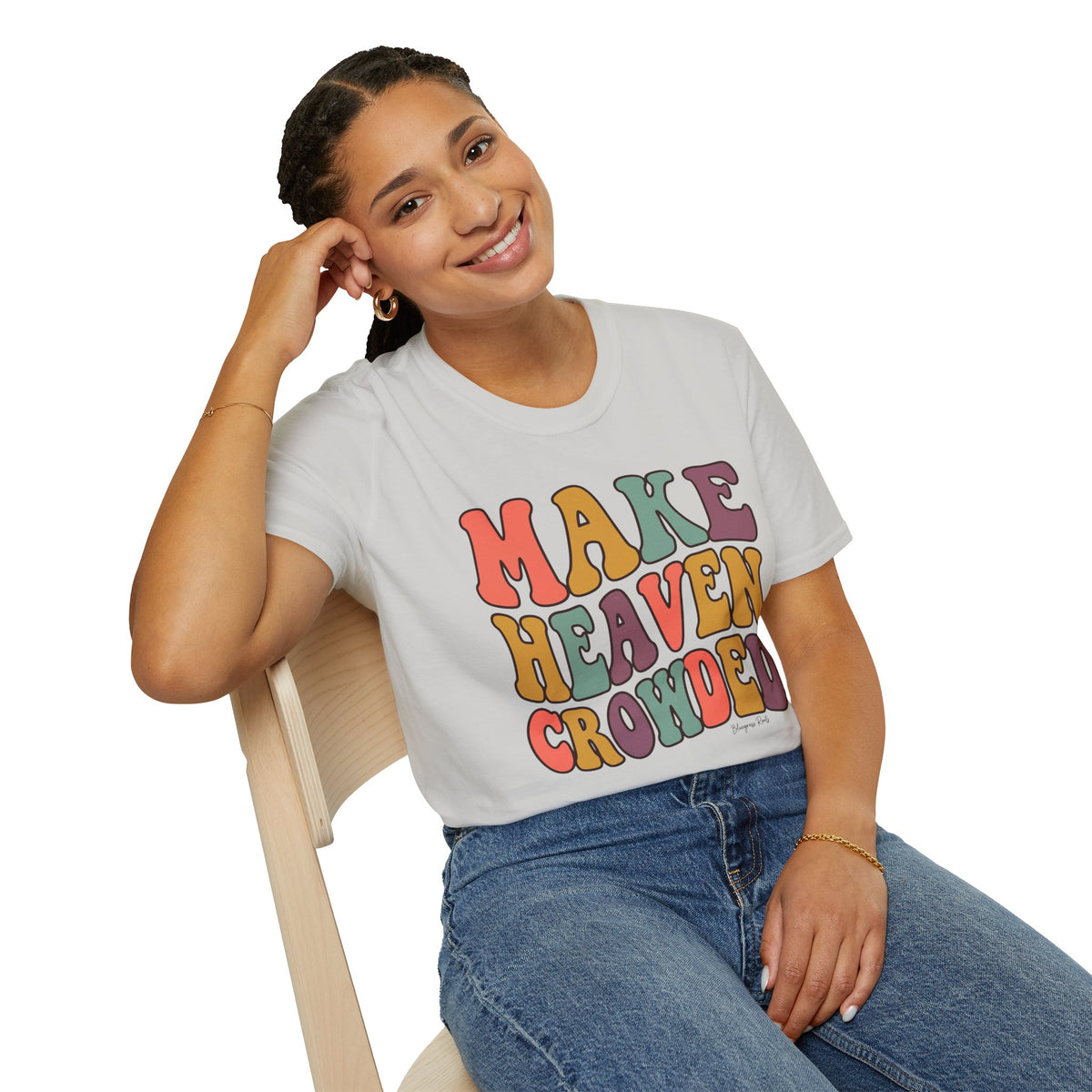 Make Heaven Crowded groovy shirt