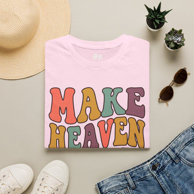 Make Heaven Crowded groovy shirt in S
