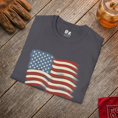 Still Flying american flag shirt