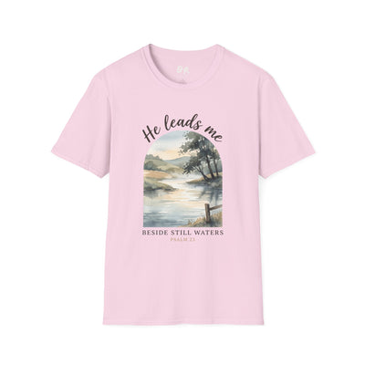 Psalm 23 Still Waters bible verse shirt
