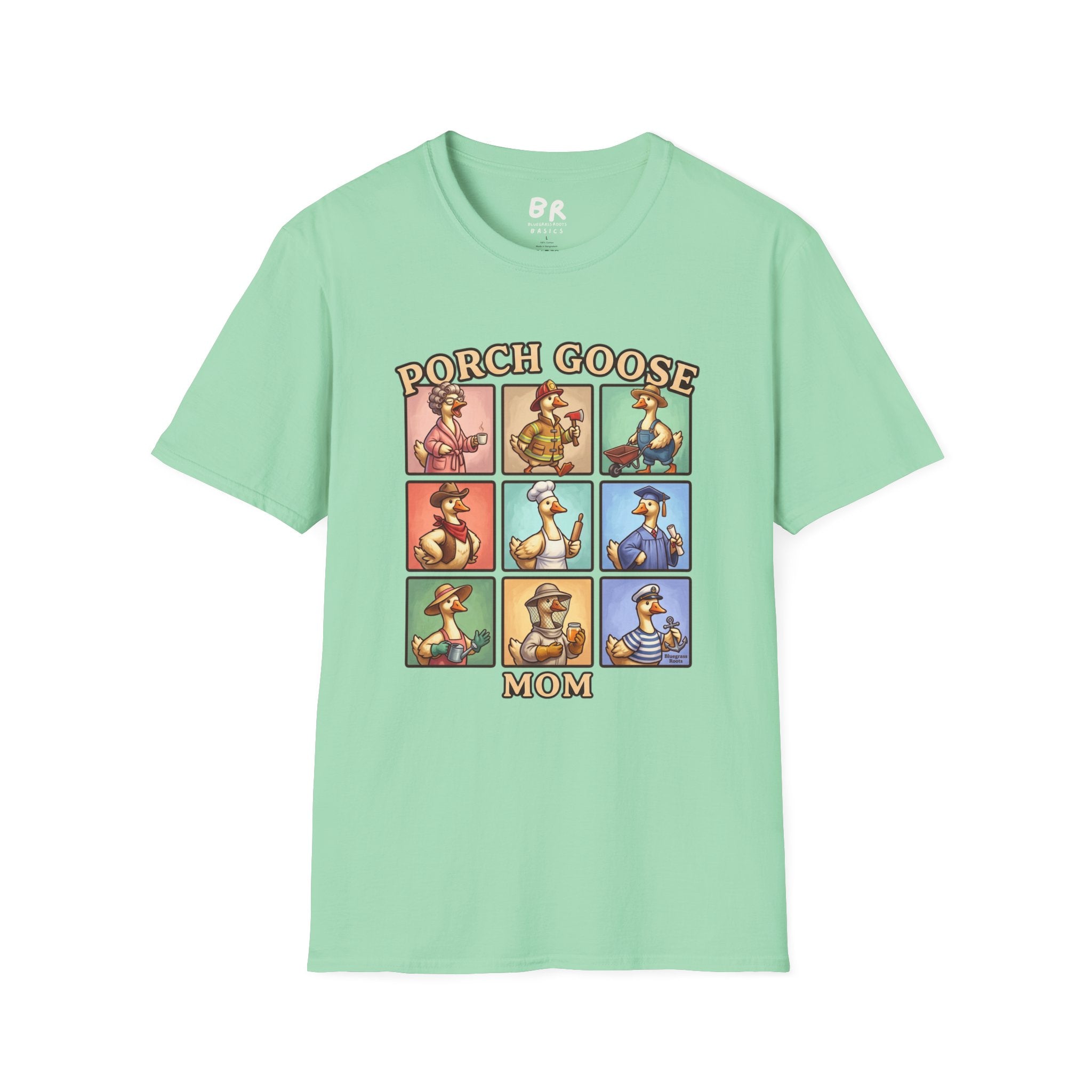 Porch Goose Mom funny goose shirt