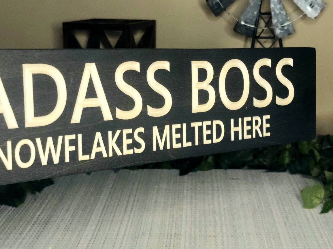 Empowering workplace wall art for confident and unapologetic leaders.
