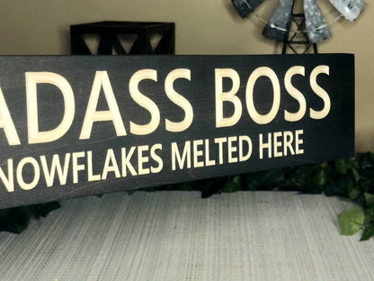 Empowering workplace wall art for confident and unapologetic leaders.
