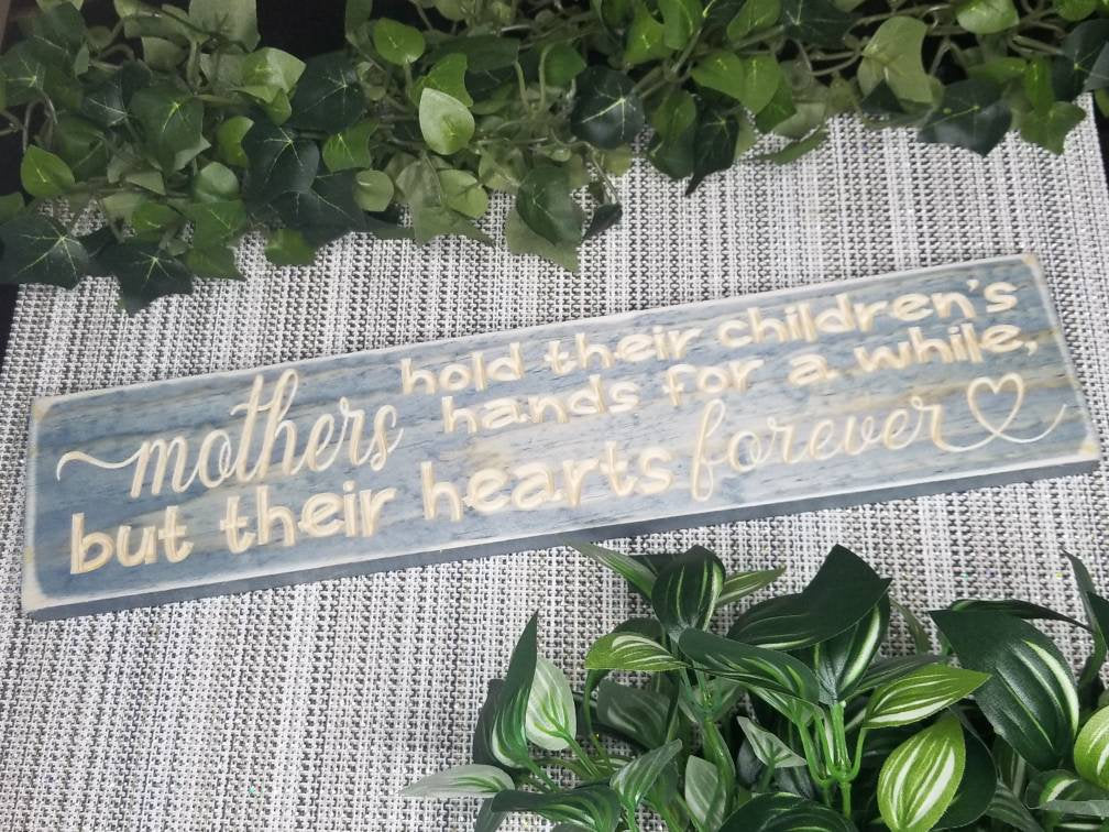 Gift for mom, mother love sign, mom appreciation decor, handmade mom sign, rustic mom sign.
