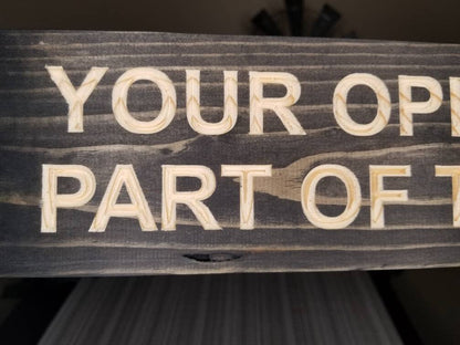 Kitchen humor sign, kitchen art sign, kitchen gift ideas, funny kitchen wall décor ideas, humorous signs for kitchen walls.
