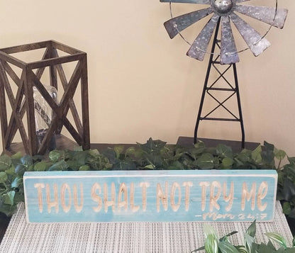 Parenting humor wall art for moms rustic sign gift