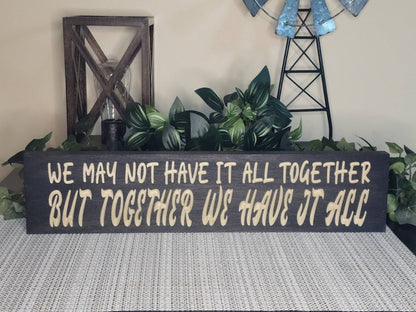 Sentimental togetherness wall art for unity and love home decor